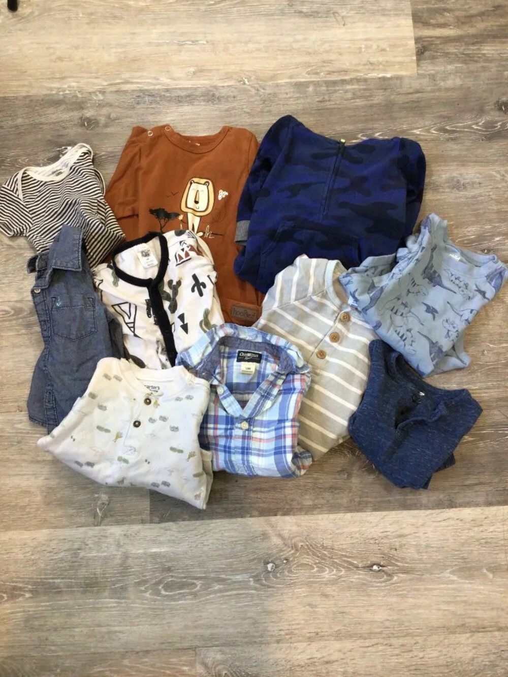 10pc Infants Boys 12M 18M 24M Clothes Bundle